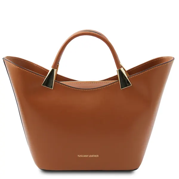 TL Bag レザーハンドバッグ