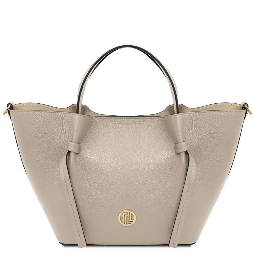 Legame Leather shopping bag - Large size