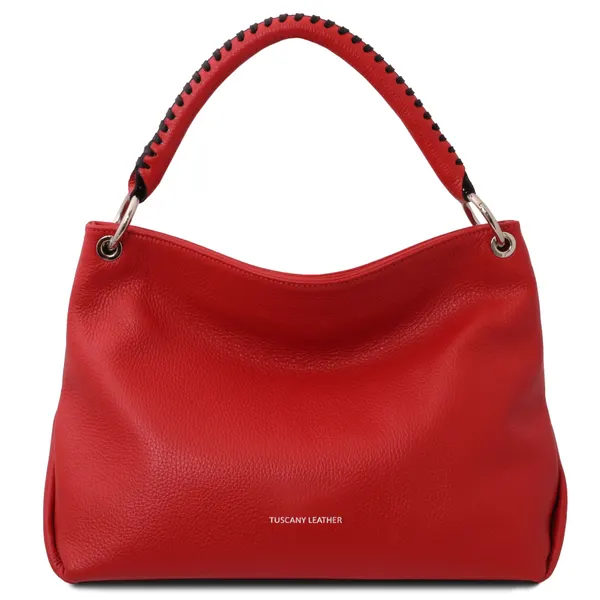 TL Bag ソフトレザーショルダーバッグ