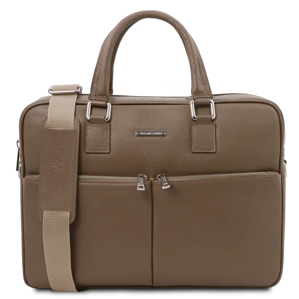 Treviso Leather laptop briefcase