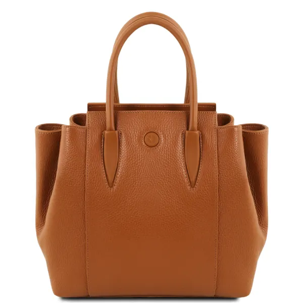Tulipan Leather ハンドバッグ