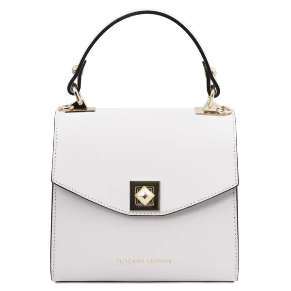 TL Bag レザーハンドバッグ